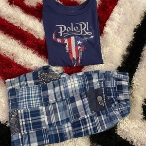 Size 5t polo shirt set